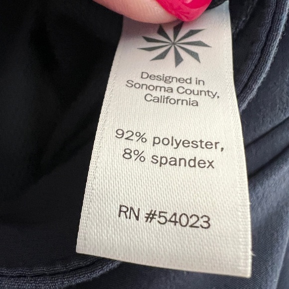 Athleta Midtown Shorts Cuffed Hem with Drawstring - Picture 5 of 5